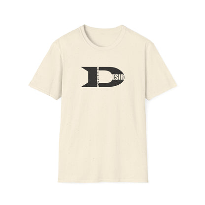 Desir Logo T-Shirt — Bold Black Graphic Tee