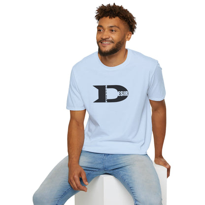 Desir Logo T-Shirt — Bold Black Graphic Tee