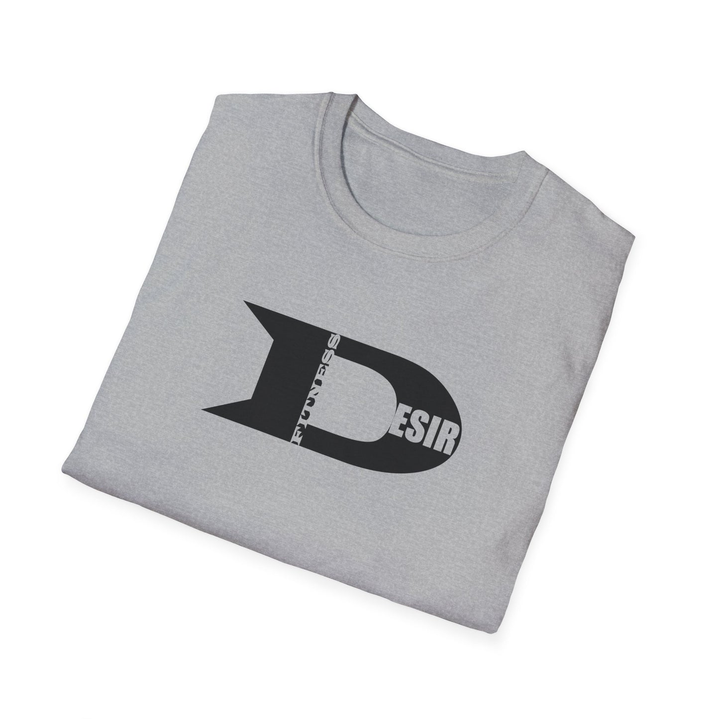 Desir Logo T-Shirt — Bold Black Graphic Tee