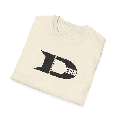 Desir Logo T-Shirt — Bold Black Graphic Tee