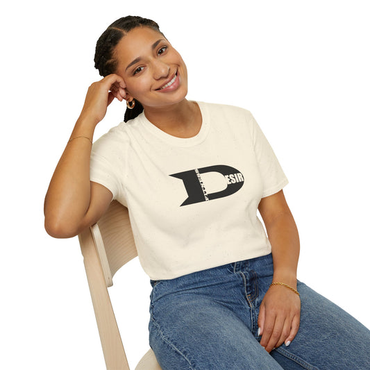 Desir Logo T-Shirt — Bold Black Graphic Tee