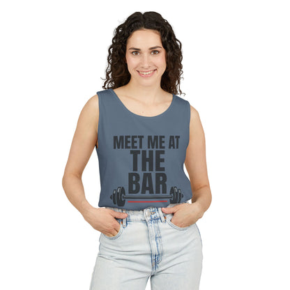 Meet Me At The Bar Tank Top – Weightlifting Fitness Gym Shirt