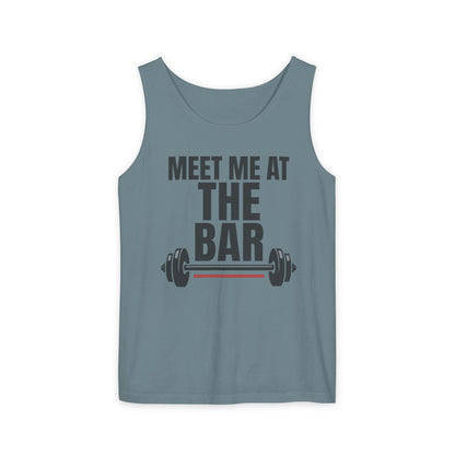 Meet Me At The Bar Tank Top – Weightlifting Fitness Gym Shirt