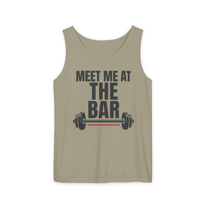 Meet Me At The Bar Tank Top – Weightlifting Fitness Gym Shirt