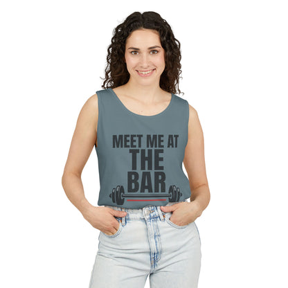 Meet Me At The Bar Tank Top – Weightlifting Fitness Gym Shirt