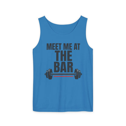 Meet Me At The Bar Tank Top – Weightlifting Fitness Gym Shirt