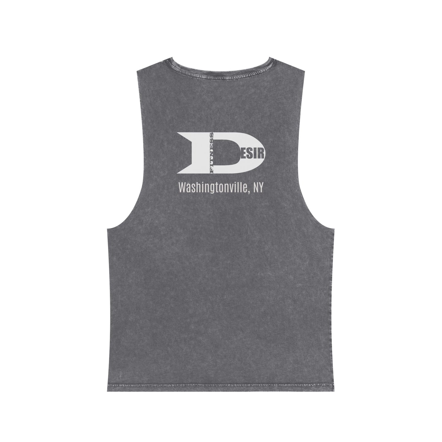 Respect the Squat Stonewash Tank — Gym Workout Muscle Tank Top