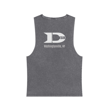 Respect the Squat Stonewash Tank — Gym Workout Muscle Tank Top