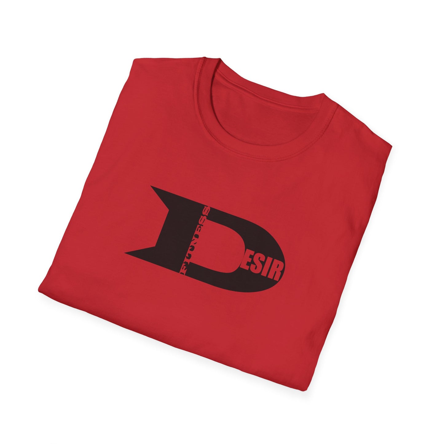 Desir Logo T-Shirt — Bold Black Graphic Tee