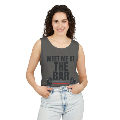 Meet Me At The Bar Tank Top – Weightlifting Fitness Gym Shirt