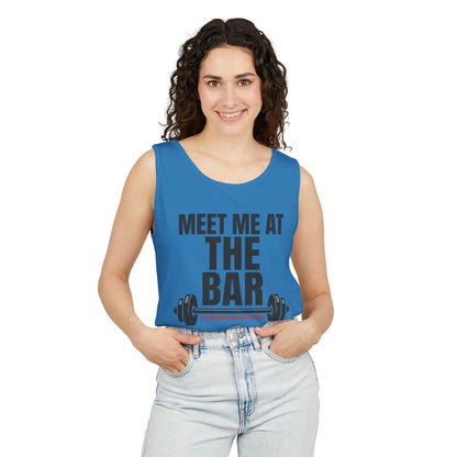 Meet Me At The Bar Tank Top – Weightlifting Fitness Gym Shirt