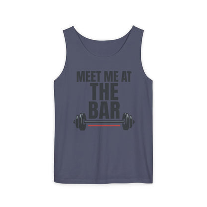 Meet Me At The Bar Tank Top – Weightlifting Fitness Gym Shirt