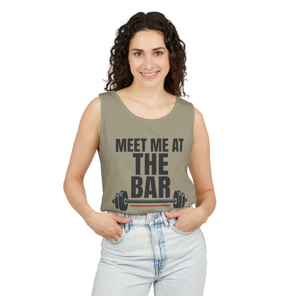 Meet Me At The Bar Tank Top – Weightlifting Fitness Gym Shirt