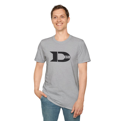 Desir Logo T-Shirt — Bold Black Graphic Tee