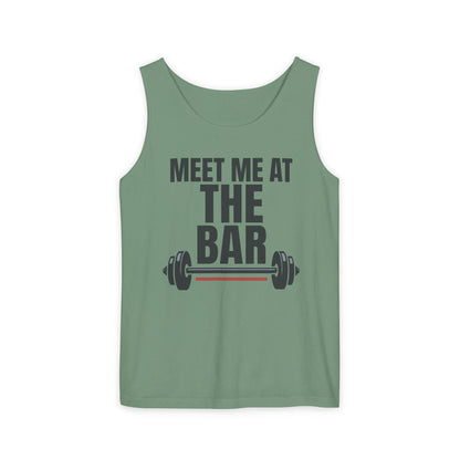 Meet Me At The Bar Tank Top – Weightlifting Fitness Gym Shirt