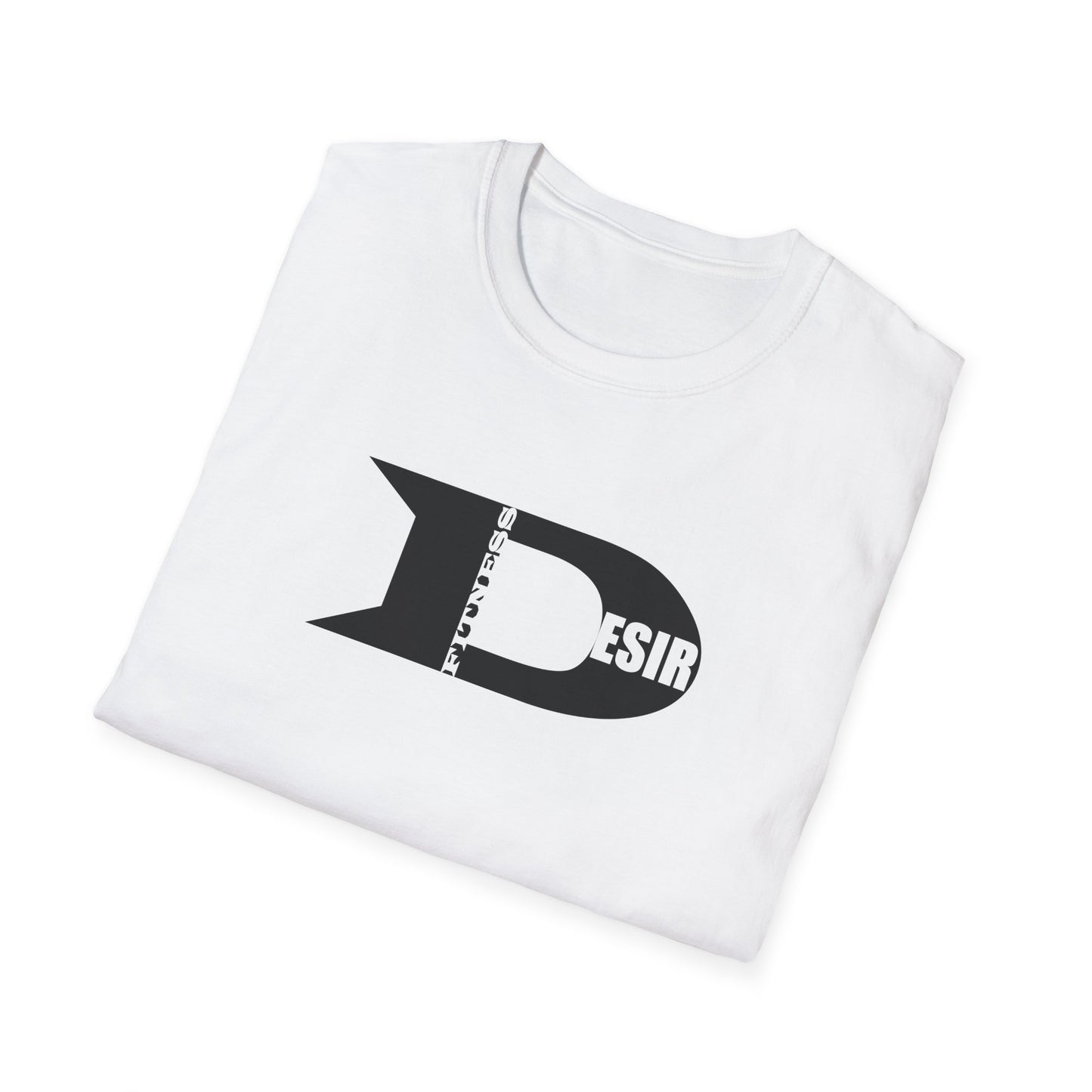 Desir Logo T-Shirt — Bold Black Graphic Tee