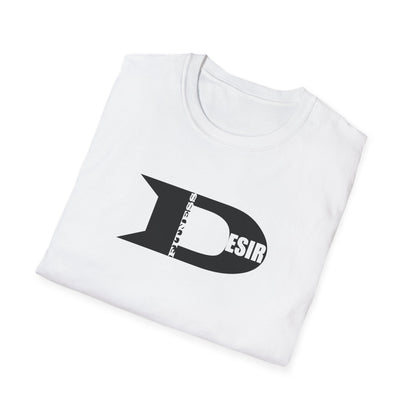 Desir Logo T-Shirt — Bold Black Graphic Tee