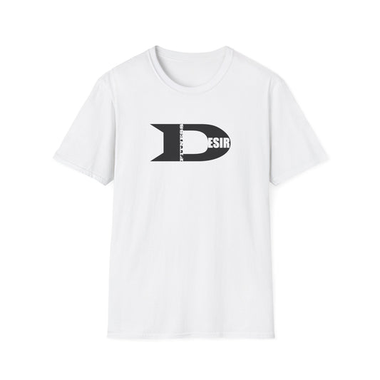 Desir Logo T-Shirt — Bold Black Graphic Tee