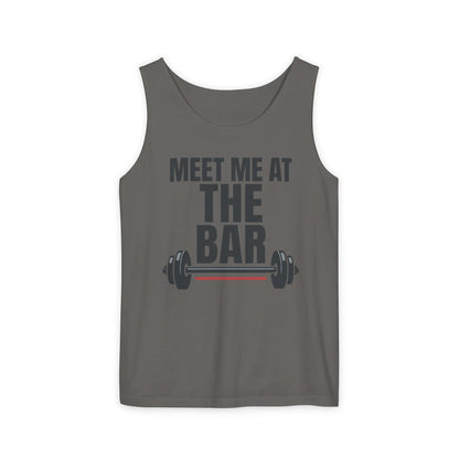 Meet Me At The Bar Tank Top – Weightlifting Fitness Gym Shirt