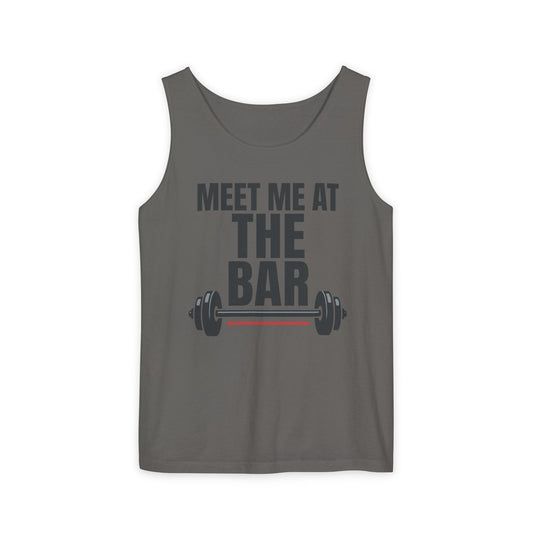 Meet Me At The Bar Tank Top – Weightlifting Fitness Gym Shirt